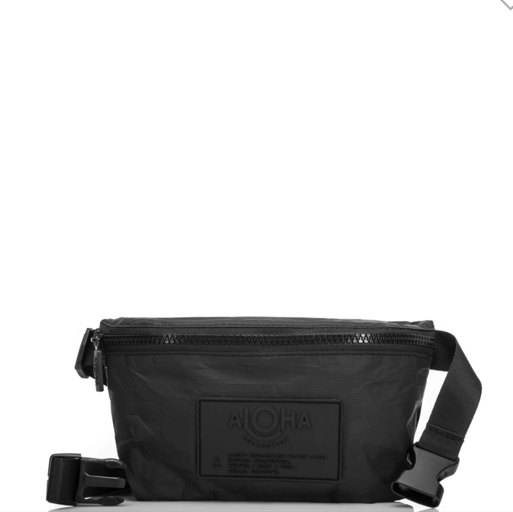 NWT Aloha Mini Hip Pack - Black Monochrome